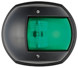 Maxi 20 svart 12 V / 112,5 ° gröna navigerings ljus